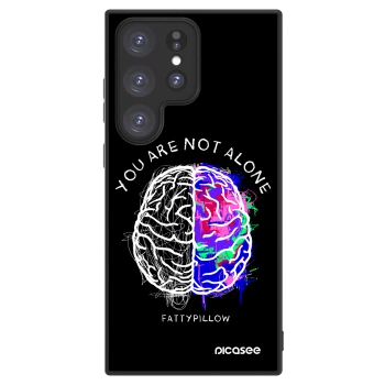Picasee ULTIMATE CASE PowerShare pro Samsung Galaxy S23 Ultra 5G - Brain - White