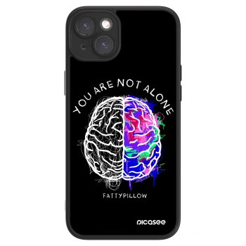 Picasee ULTIMATE CASE MagSafe pro Apple iPhone 15 Plus - Brain - White