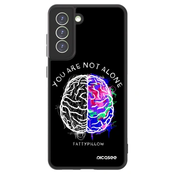 Picasee ULTIMATE CASE PowerShare pro Samsung Galaxy S21 FE 5G - Brain - White