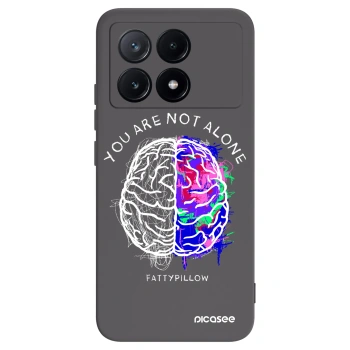 Picasee silikonový černý obal pro Xiaomi Poco X6 Pro - Brain - White