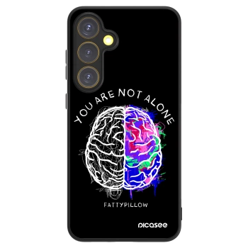 Picasee ULTIMATE CASE PowerShare pro Samsung Galaxy S24 FE S721B - Brain - White