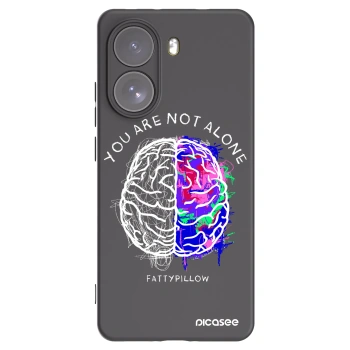 Picasee silikonový černý obal pro Xiaomi Poco X7 - Brain - White