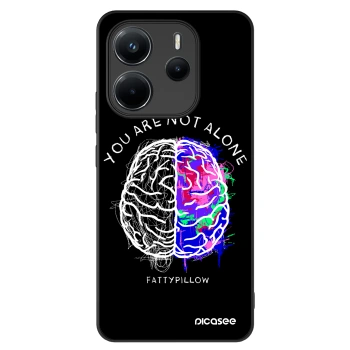 Picasee ULTIMATE CASE pro Xiaomi Redmi Note 14 4G - Brain - White