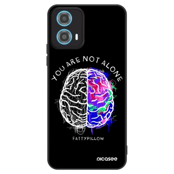 Obal pro Motorola Moto G34 5G - Brain - White