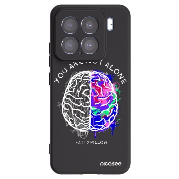 Picasee silikonový černý obal pro Xiaomi 15 - Brain - White