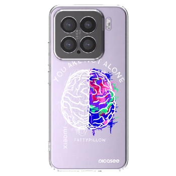 Picasee silikonový průhledný obal pro Xiaomi 15 - Brain - White