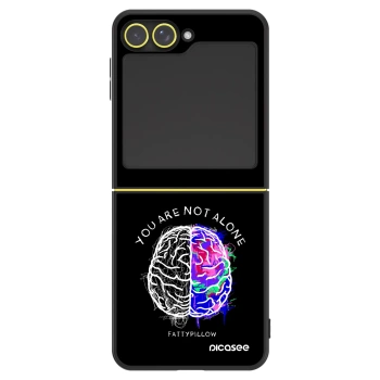 Obal pro Samsung Galaxy Z Flip6 5G - Brain - White