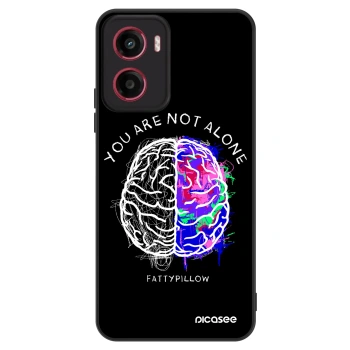 Obal pro Motorola Moto G05 - Brain - White