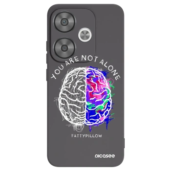 Picasee silikonový černý obal pro Xiaomi Poco F6 - Brain - White