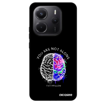 Obal pro Xiaomi Redmi Note 14 5G - Brain - White