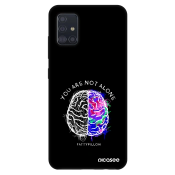 Obal pro Samsung Galaxy A51 A515F - Brain - White