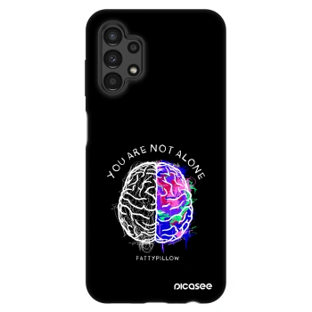 Obal pro Samsung Galaxy A13 4G A135 - Brain - White