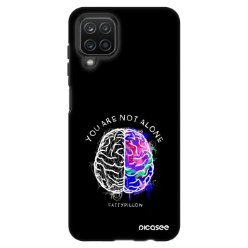 Obal pro Samsung Galaxy A12 A125F - Brain - White