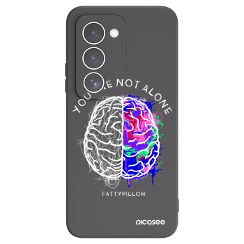 Picasee silikonový černý obal pro Xiaomi Redmi 15 5G - Brain - White