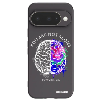Picasee silikonový černý obal pro Google Pixel 10 - Brain - White