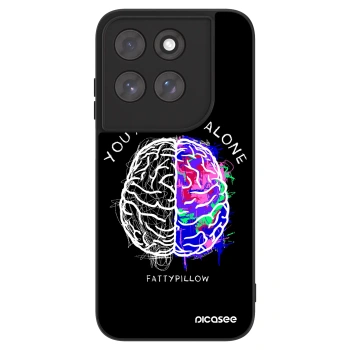 Obal pro Motorola Moto G77 - Brain - White