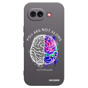 Picasee silikonový černý obal pro Google Pixel 10a - Brain - White