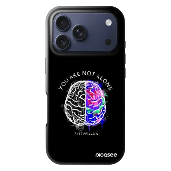 Obal pro Apple iPhone 18 Pro - Brain - White