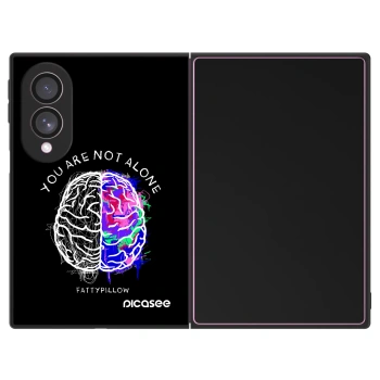 Obal pro Samsung Galaxy Z Fold8 5G - Brain - White