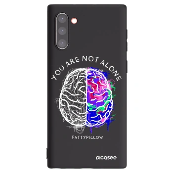 Obal pro Samsung Galaxy Note 10 N970F - Brain - White