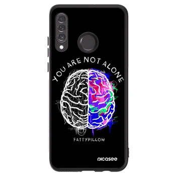 Picasee ULTIMATE CASE pro Huawei P30 Lite - Brain - White