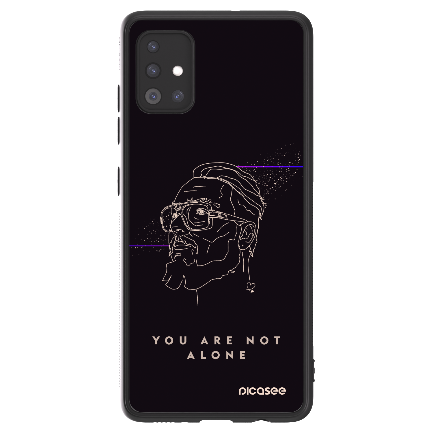 Picasee ULTIMATE CASE pro Samsung Galaxy A51 A515F - You are not alone