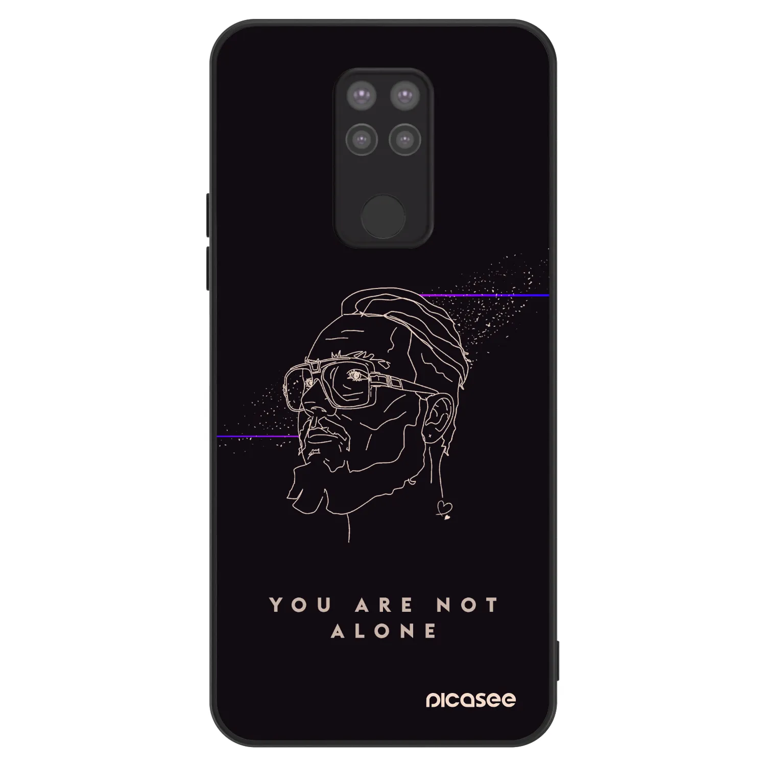 Picasee ULTIMATE CASE pro Xiaomi Redmi Note 9 - You are not alone