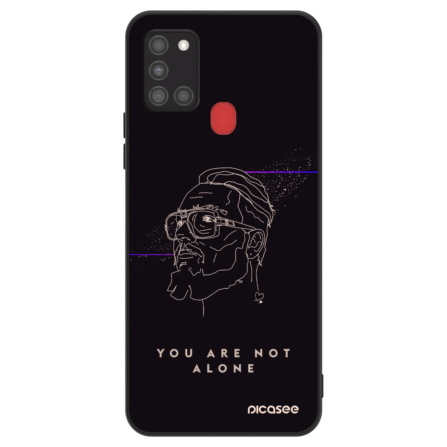 Picasee ULTIMATE CASE pro Samsung Galaxy A21s - You are not alone