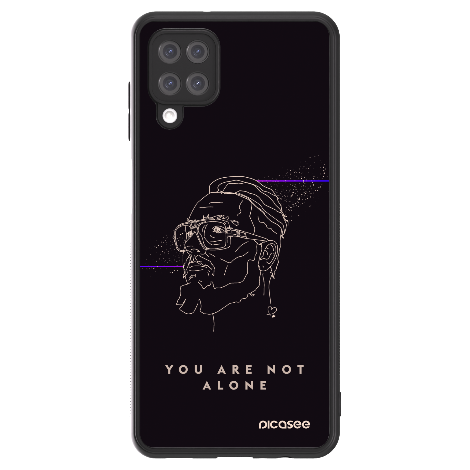 Picasee ULTIMATE CASE pro Samsung Galaxy A12 A125F - You are not alone