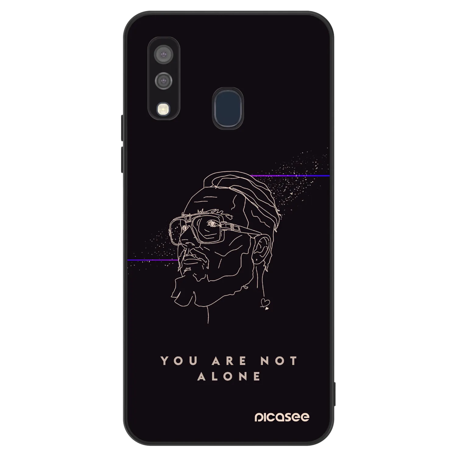 Picasee ULTIMATE CASE pro Samsung Galaxy A40 A405F - You are not alone