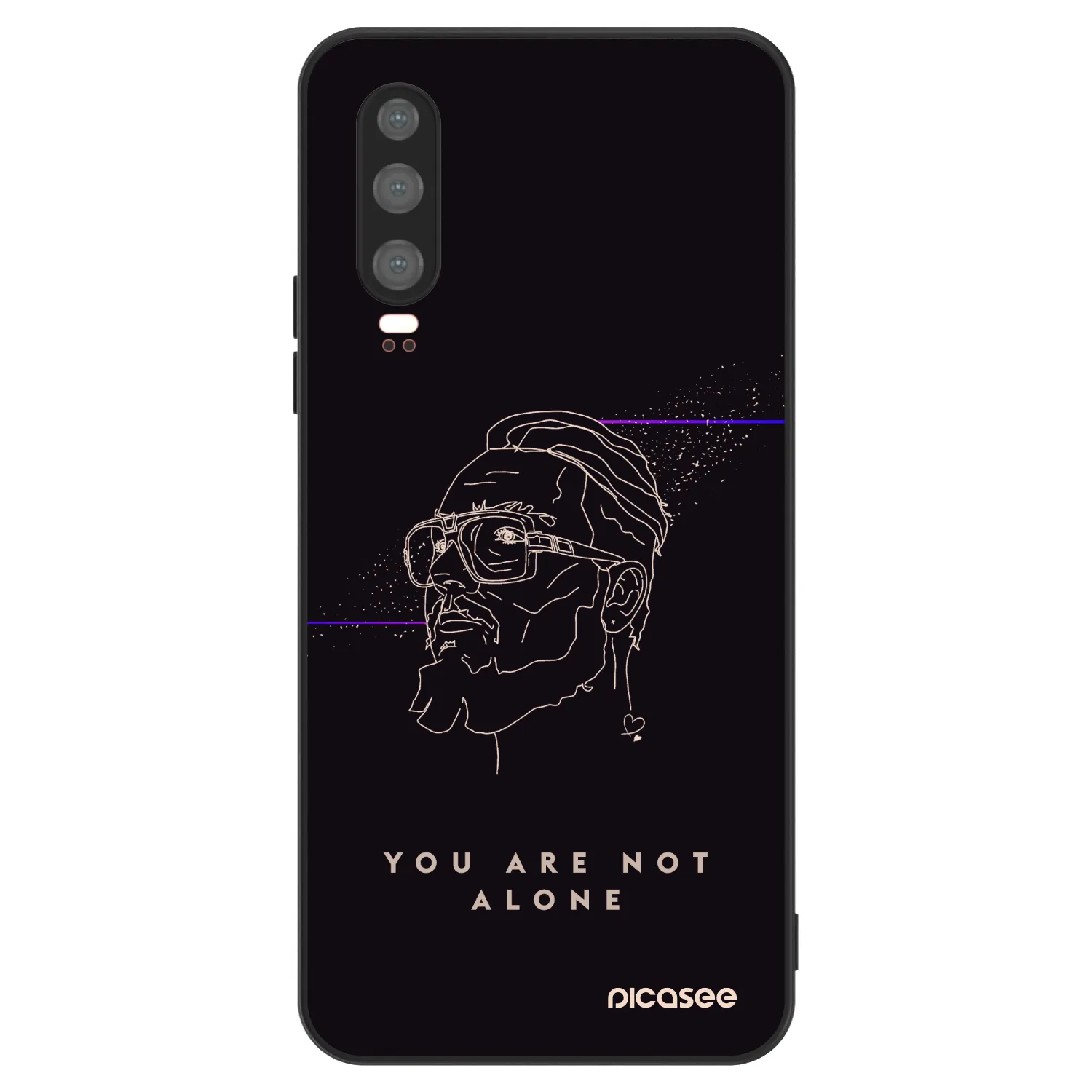 Picasee ULTIMATE CASE pro Huawei P30 - You are not alone
