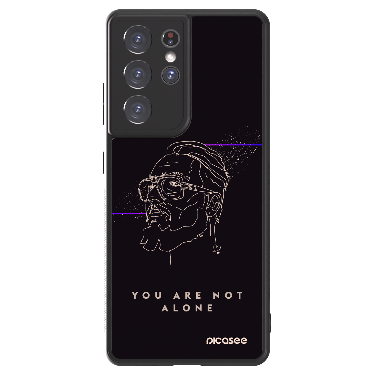 Picasee ULTIMATE CASE pro Samsung Galaxy S21 Ultra 5G G998B - You are not alone