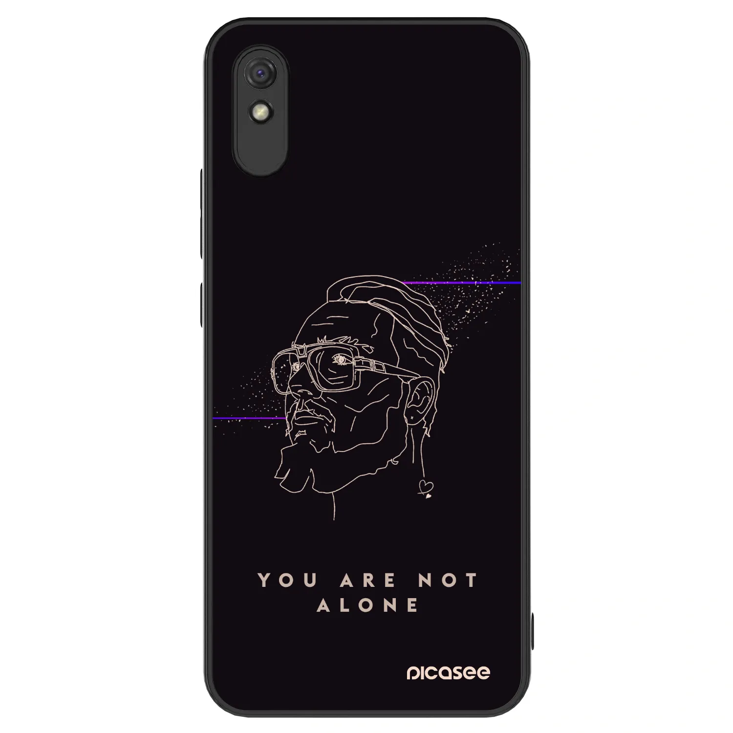 Picasee ULTIMATE CASE pro Xiaomi Redmi 9A - You are not alone