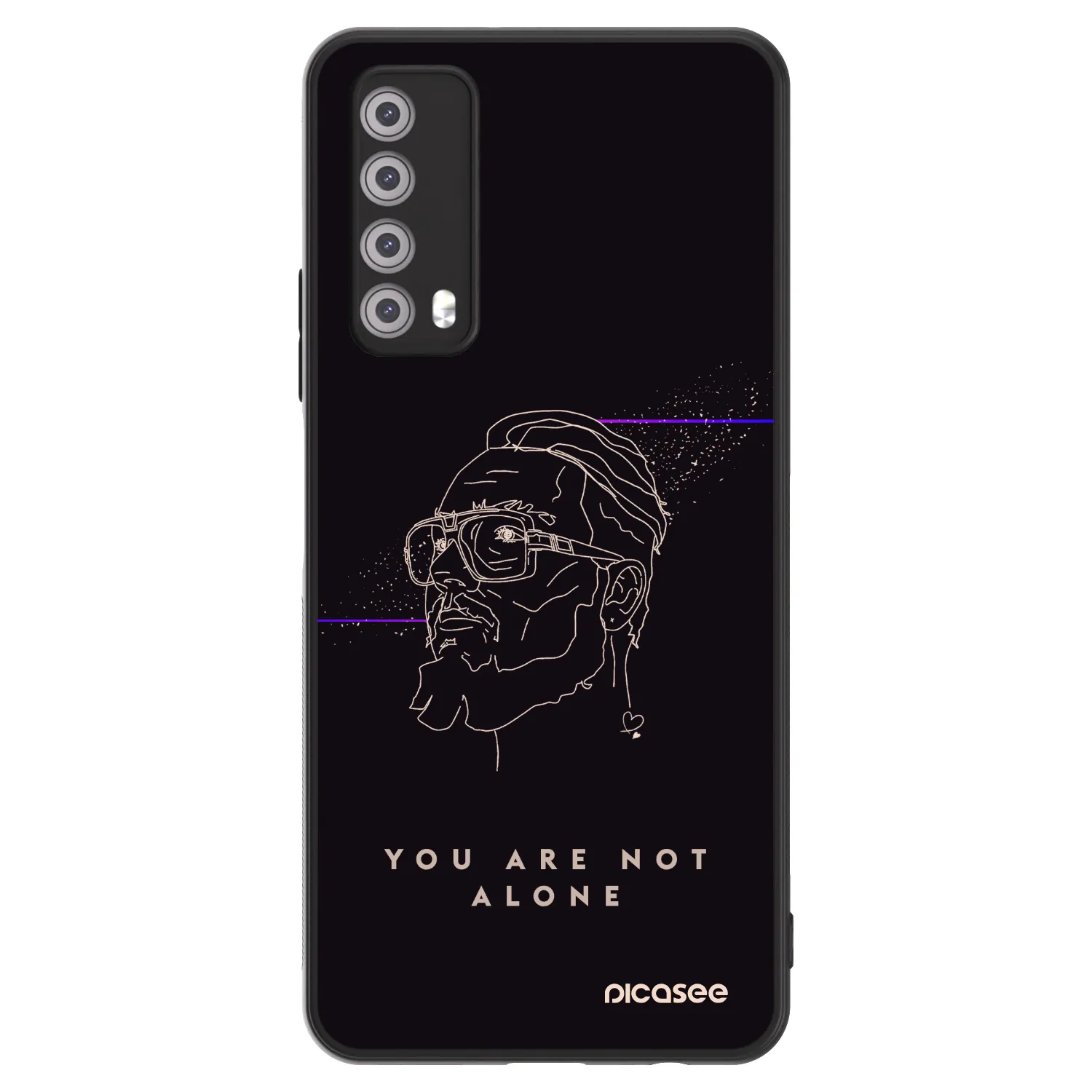 Picasee ULTIMATE CASE pro Huawei P Smart 2021 - You are not alone