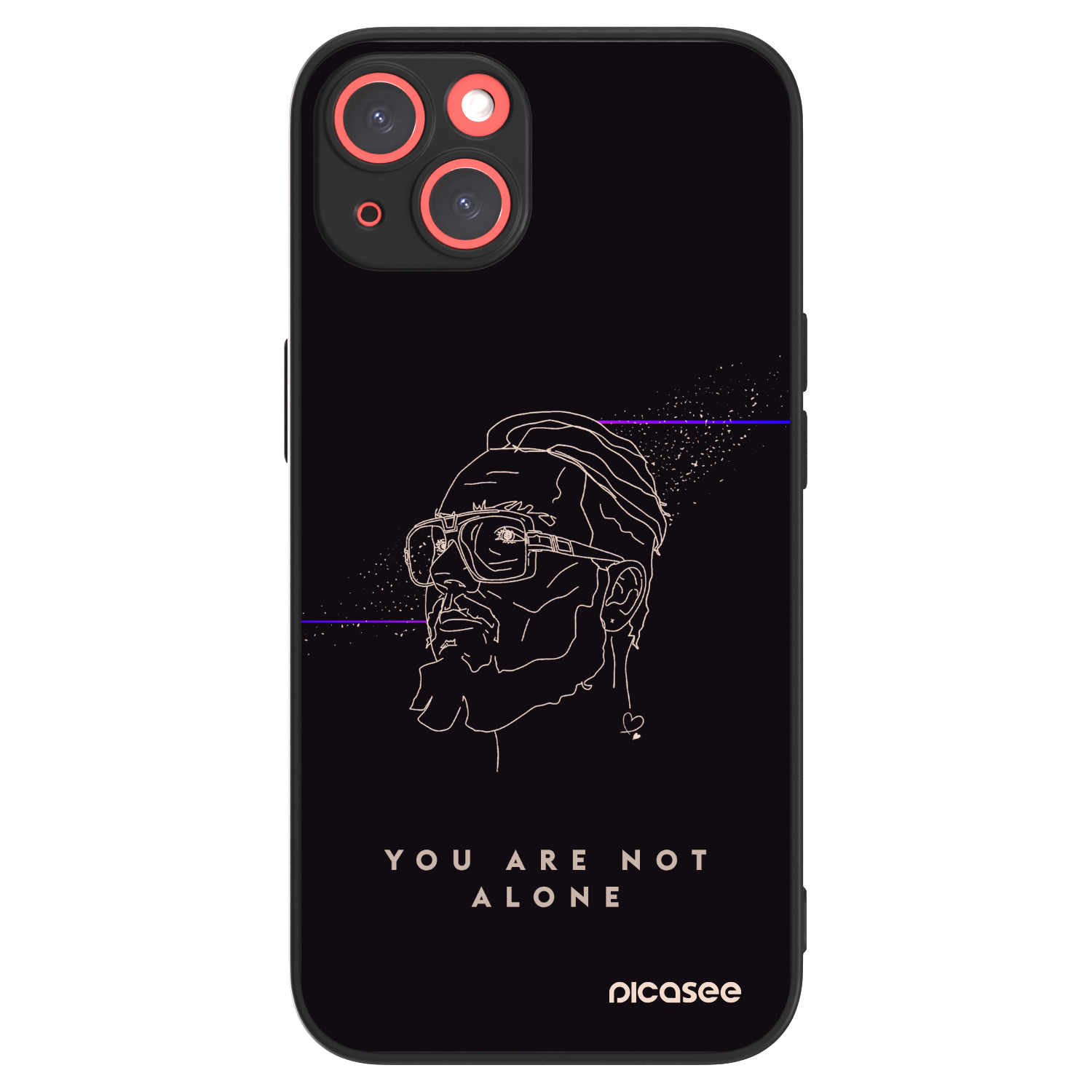 Picasee ULTIMATE CASE pro Apple iPhone 13 - You are not alone