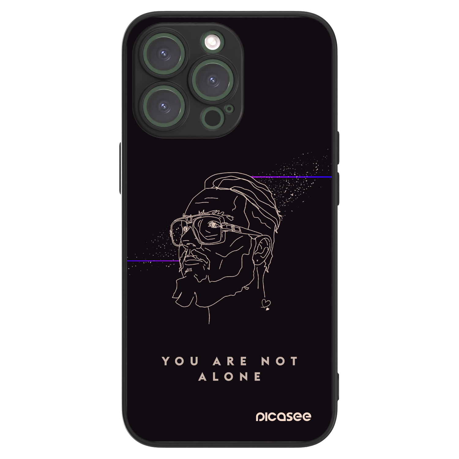 Picasee ULTIMATE CASE pro Apple iPhone 13 Pro - You are not alone
