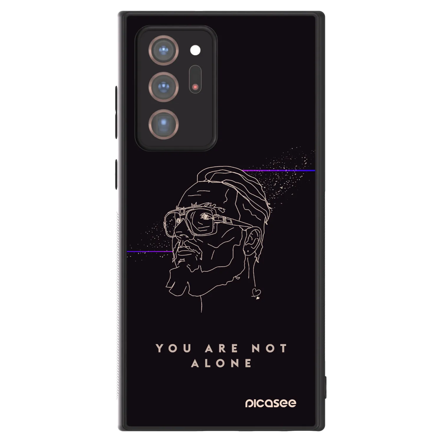 Picasee ULTIMATE CASE pro Samsung Galaxy Note 20 Ultra - You are not alone