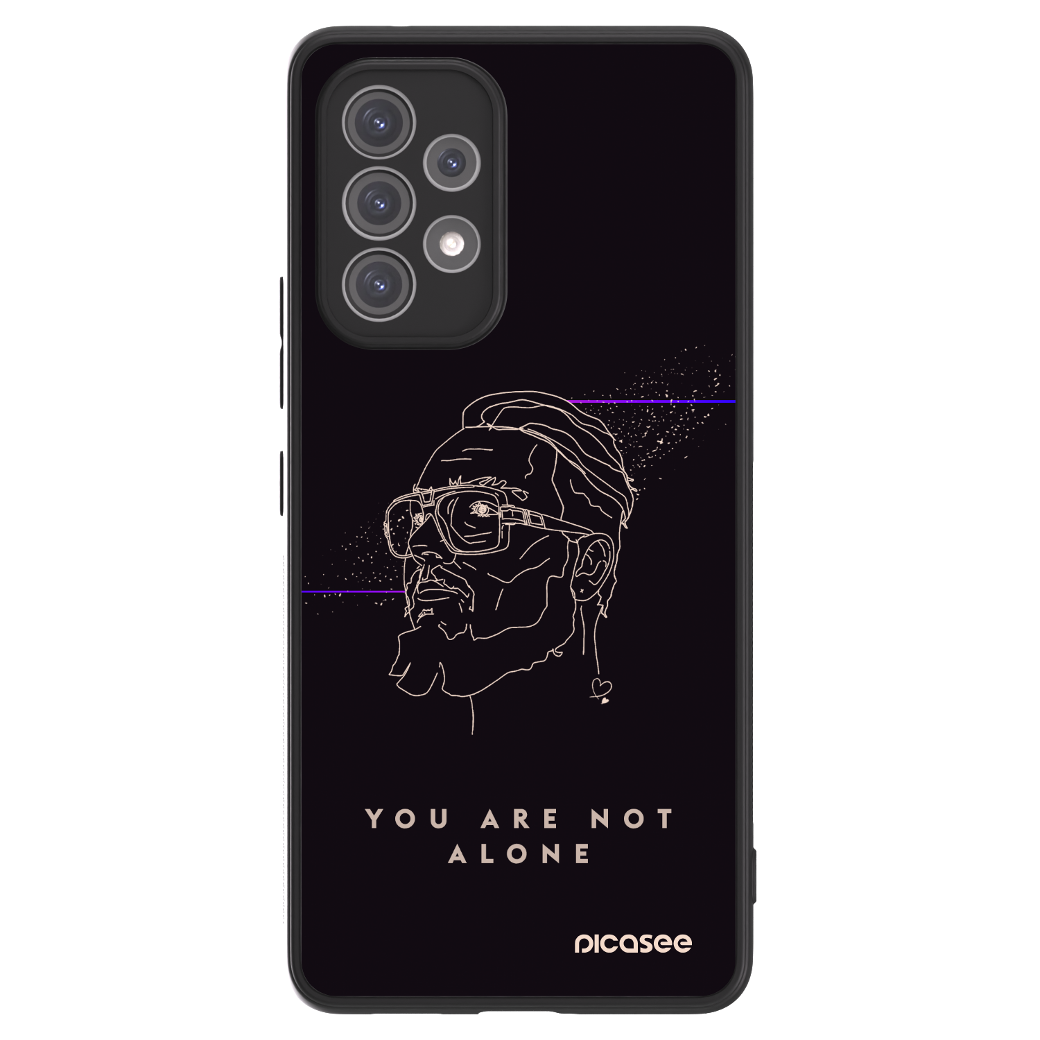 Picasee ULTIMATE CASE pro Samsung Galaxy A52s 5G A528B - You are not alone