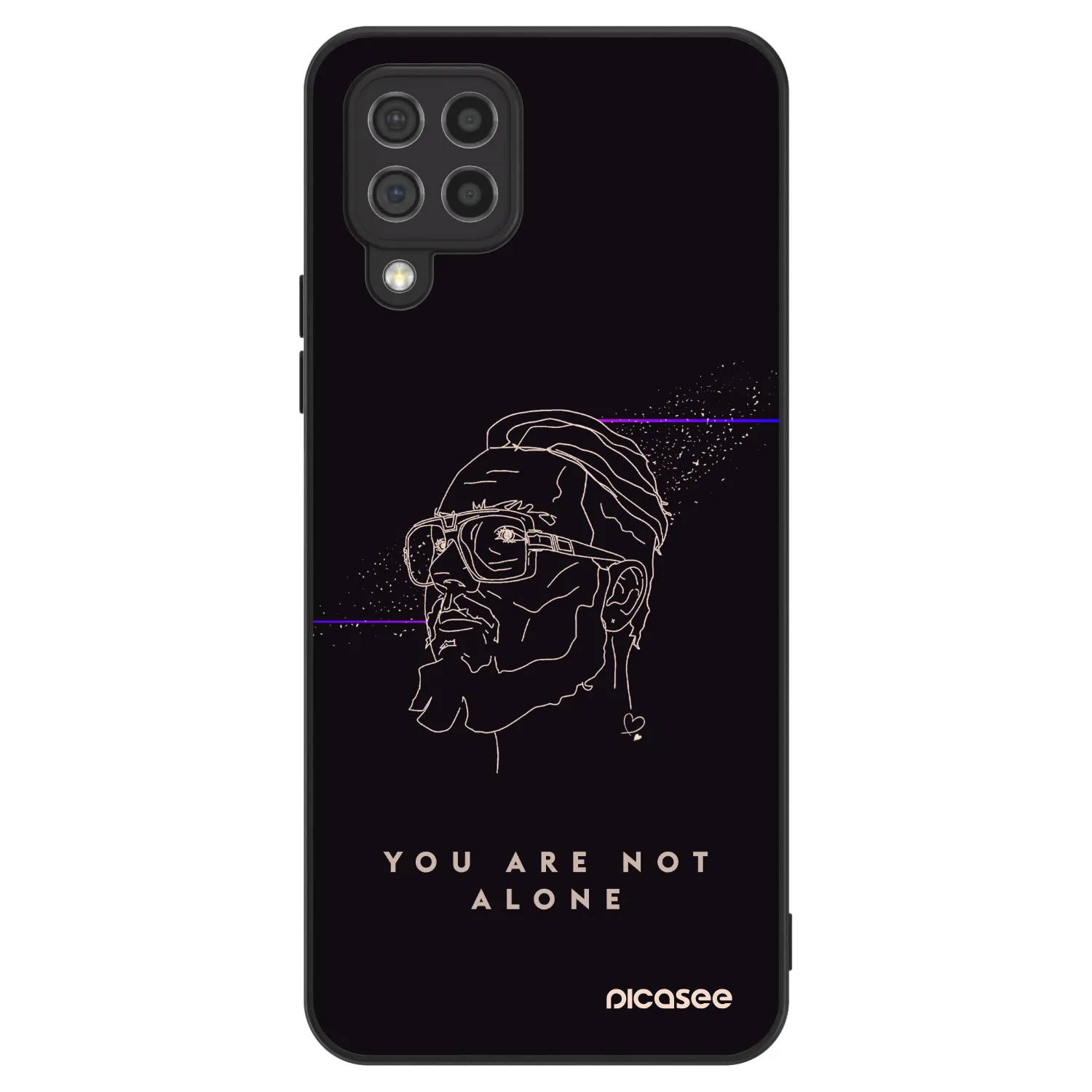 Picasee ULTIMATE CASE pro Samsung Galaxy A22 A225F 4G - You are not alone