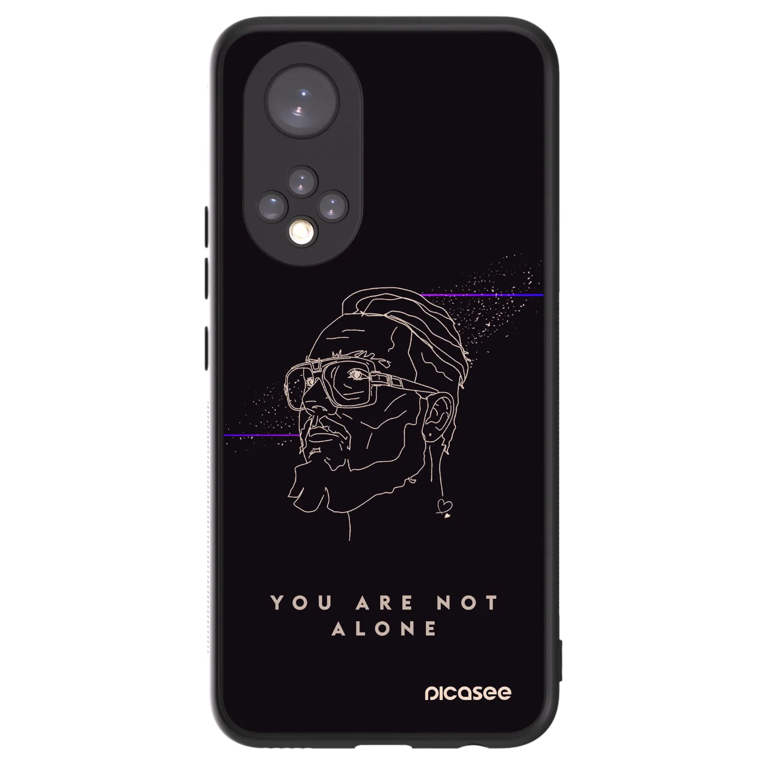 Picasee ULTIMATE CASE pro Honor 50 5G - You are not alone