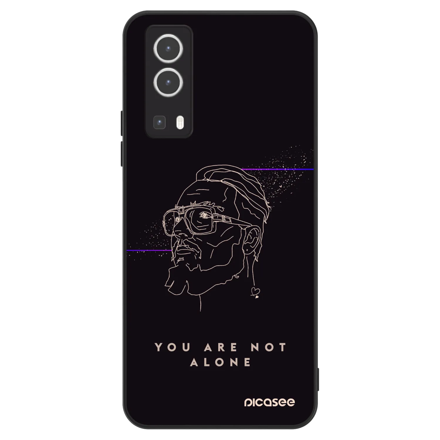 Picasee ULTIMATE CASE pro Vivo Y72 5G - You are not alone