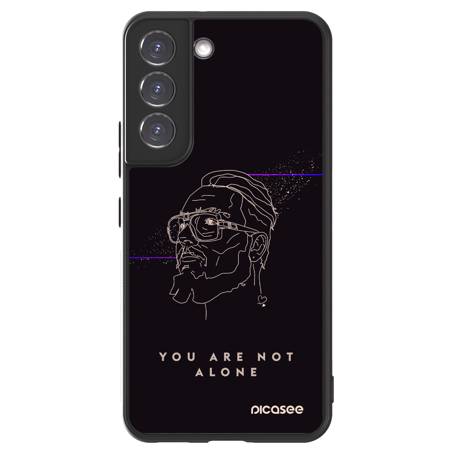 Picasee ULTIMATE CASE pro Samsung Galaxy S22 5G - You are not alone