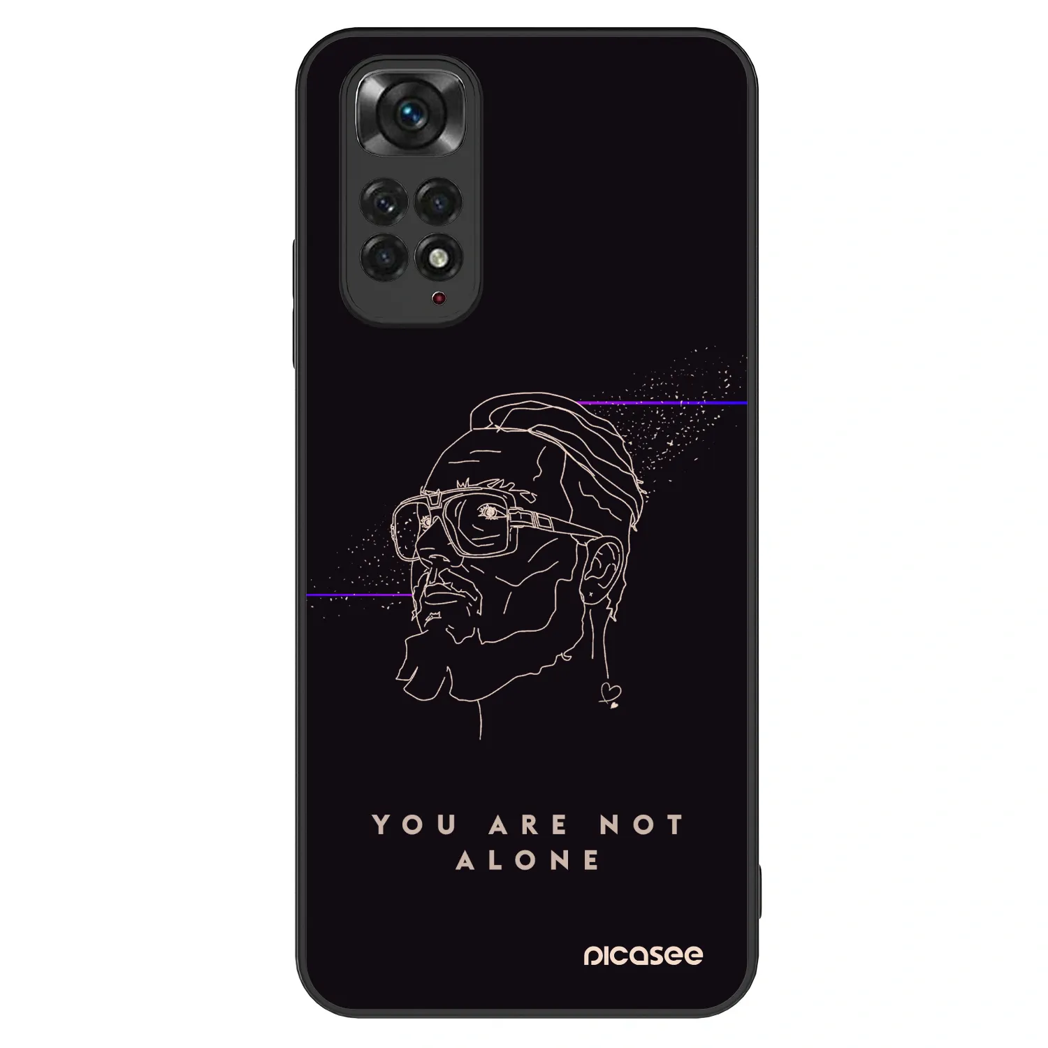 Picasee ULTIMATE CASE pro Xiaomi Redmi Note 11 - You are not alone