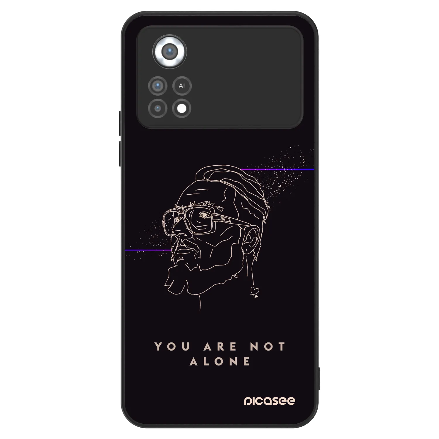 Picasee ULTIMATE CASE pro Xiaomi Poco X4 Pro 5G - You are not alone