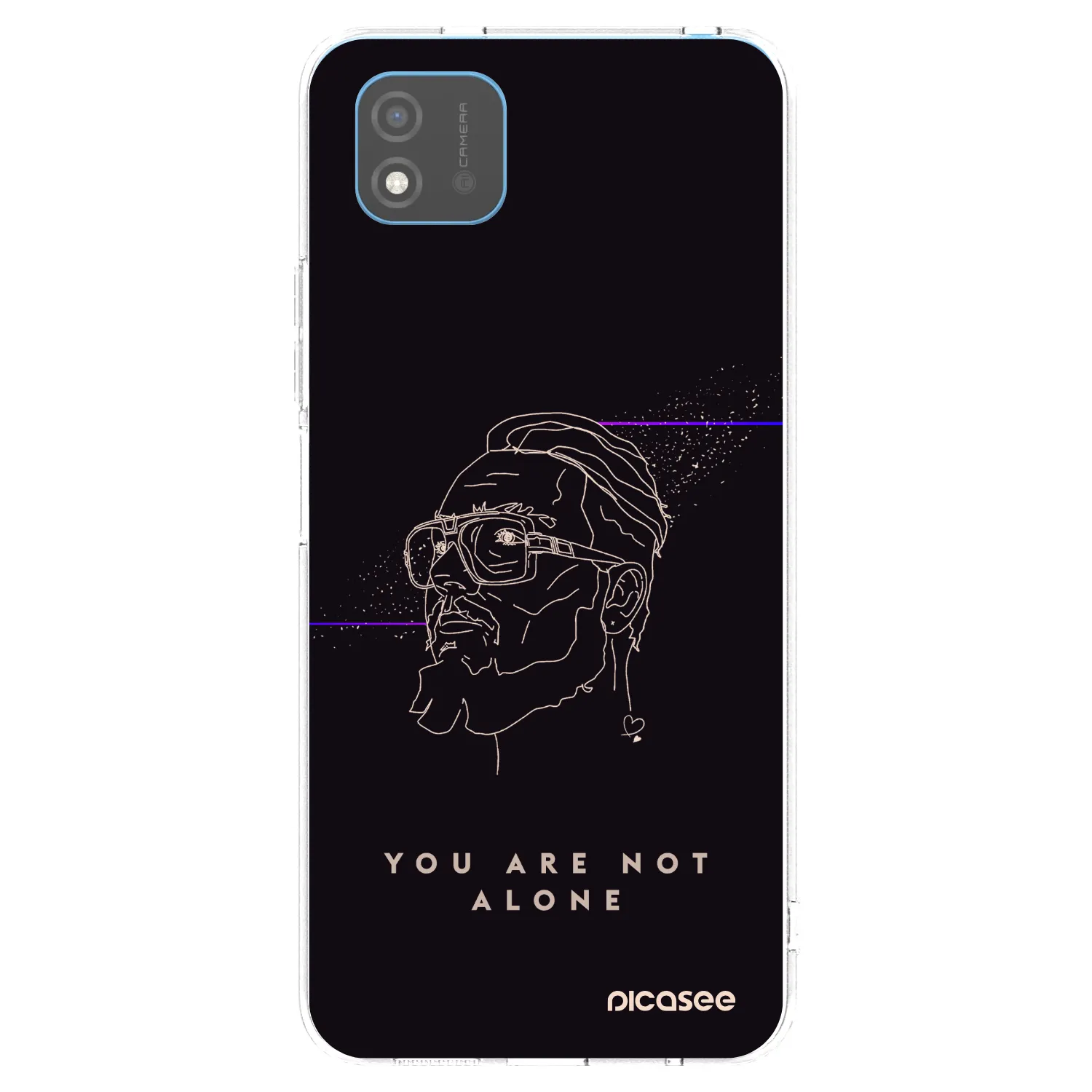 Picasee silikonový průhledný obal pro Realme C11 (2021) - You are not alone