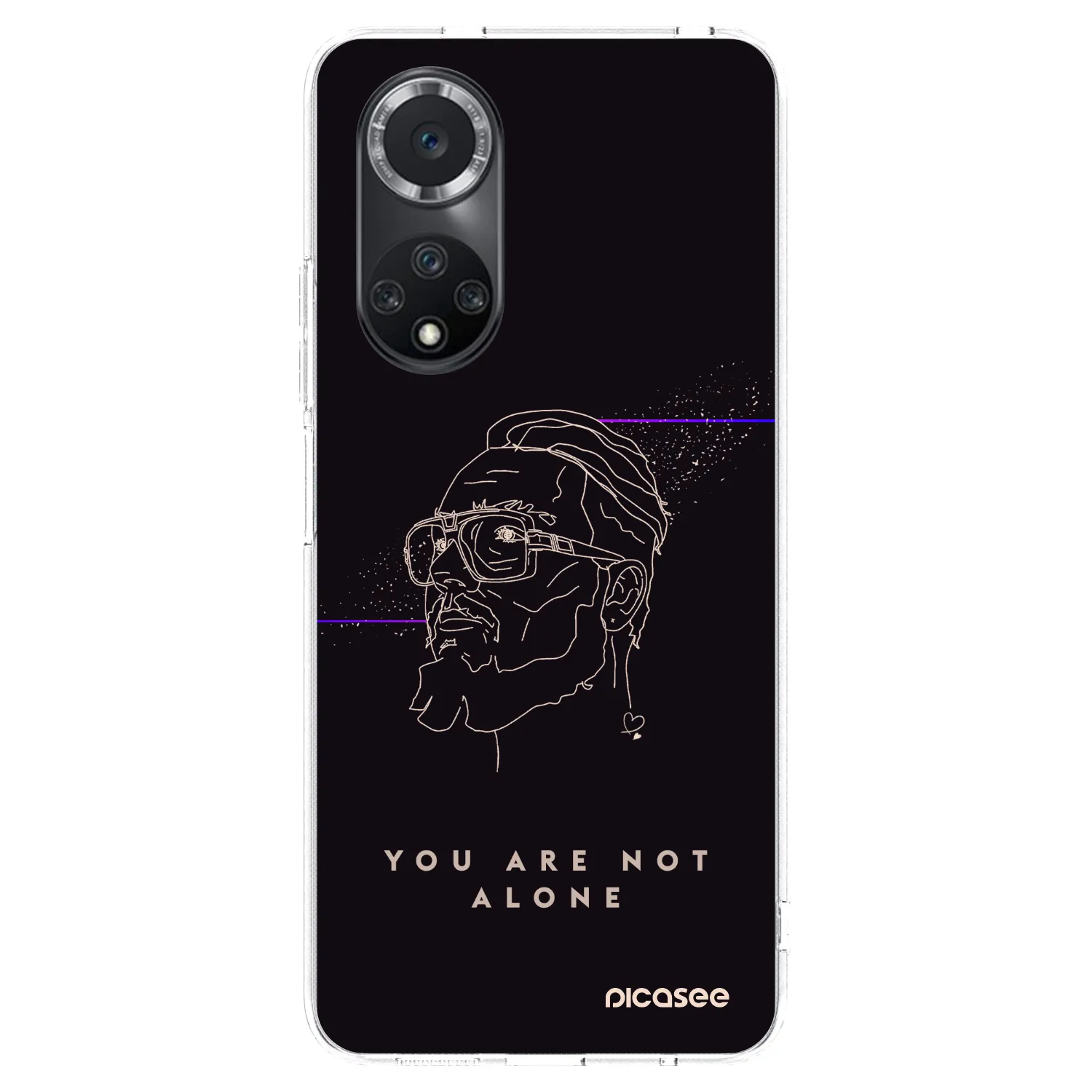 Picasee silikonový průhledný obal pro Huawei Nova 9 SE - You are not alone