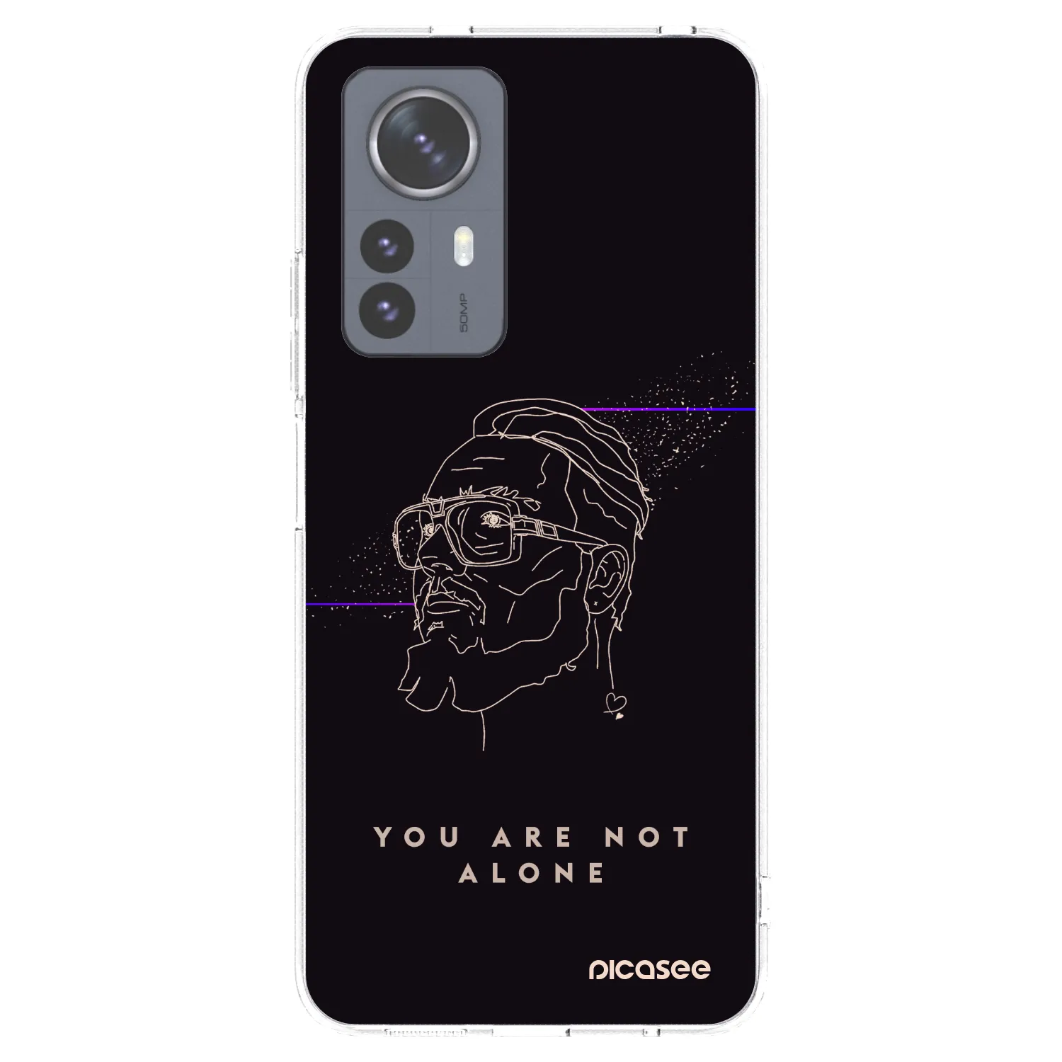 Picasee silikonový průhledný obal pro Xiaomi 12 Pro - You are not alone