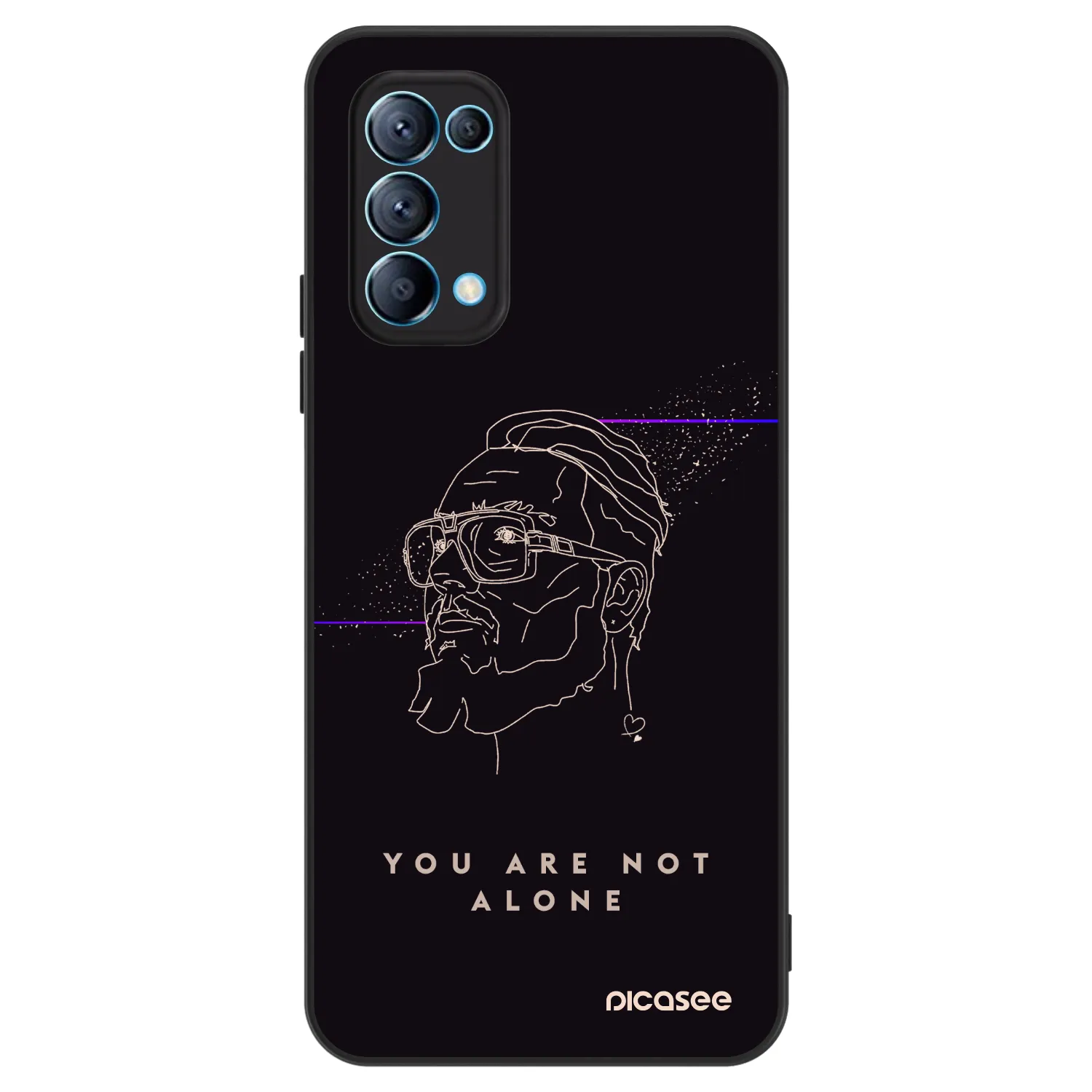 Picasee ULTIMATE CASE pro OPPO Reno 5 5G - You are not alone