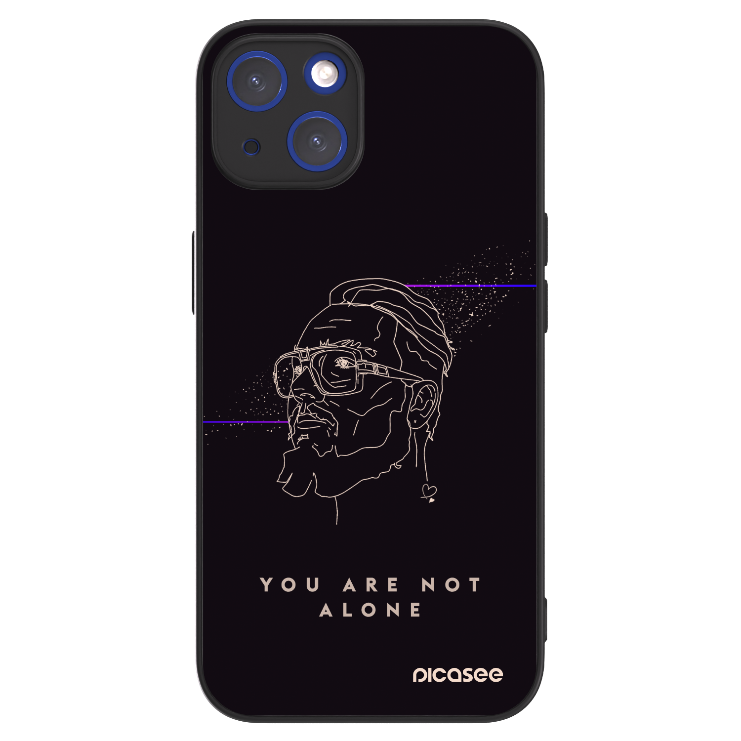 Picasee ULTIMATE CASE MagSafe pro Apple iPhone 14 - You are not alone