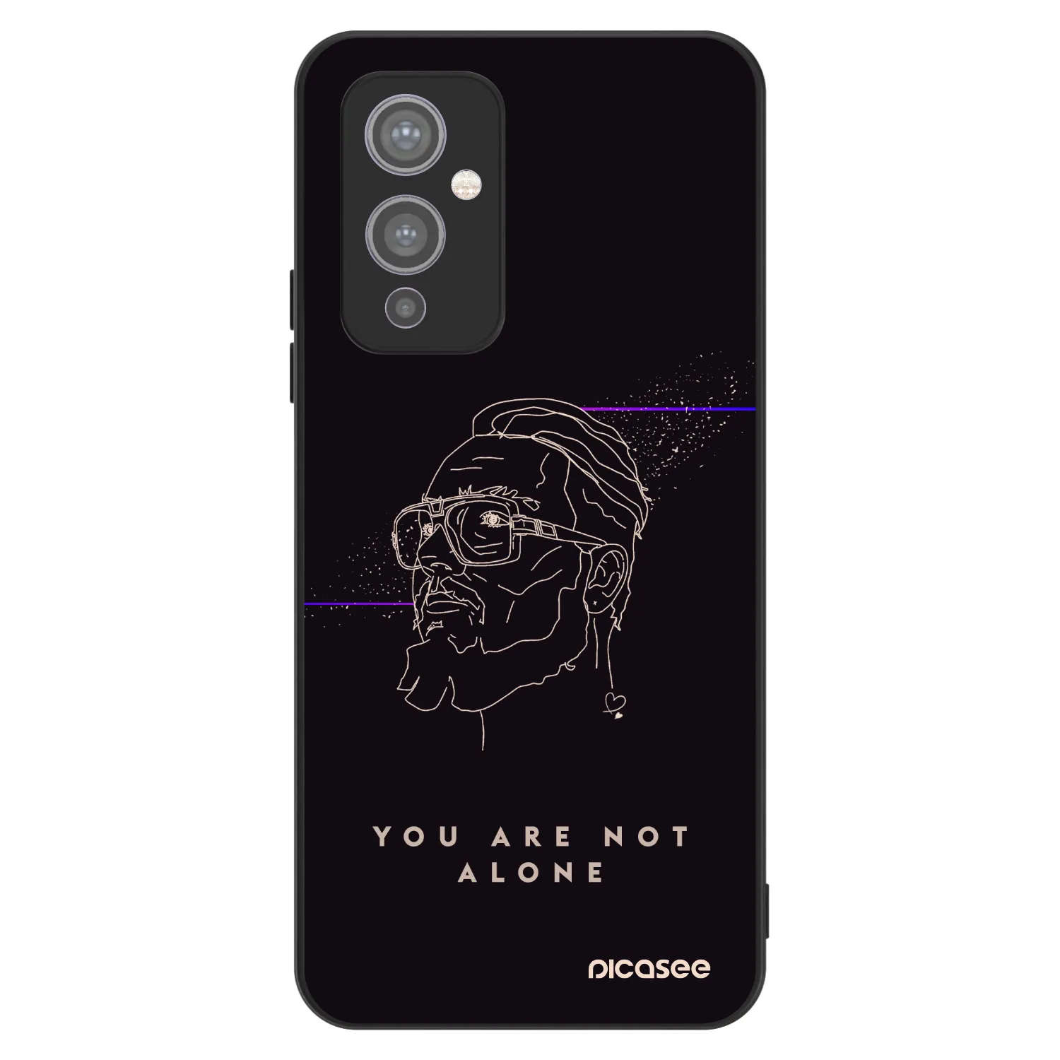 Picasee ULTIMATE CASE pro OnePlus 9 - You are not alone